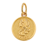 Gold Horoscope Medallion