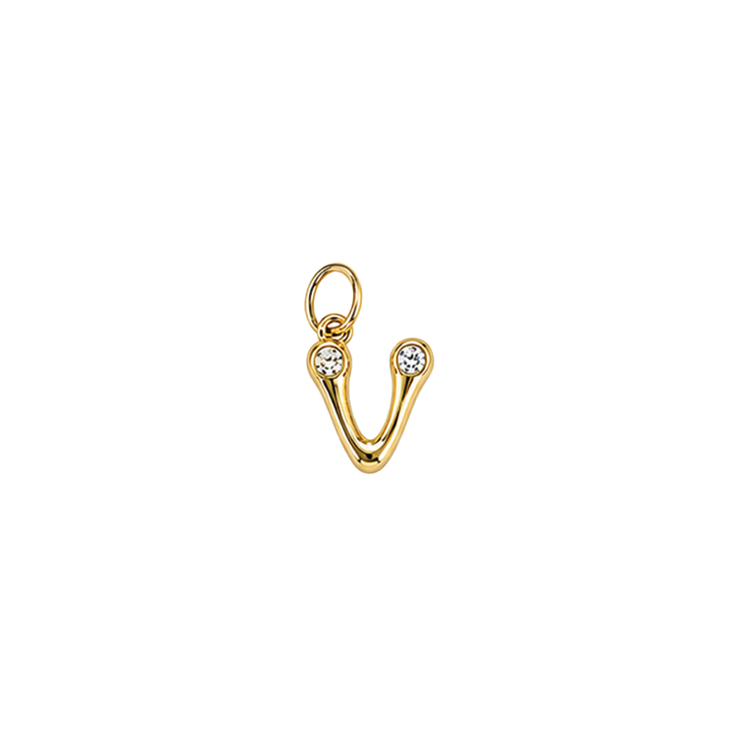 Gemstone Gold Initials
