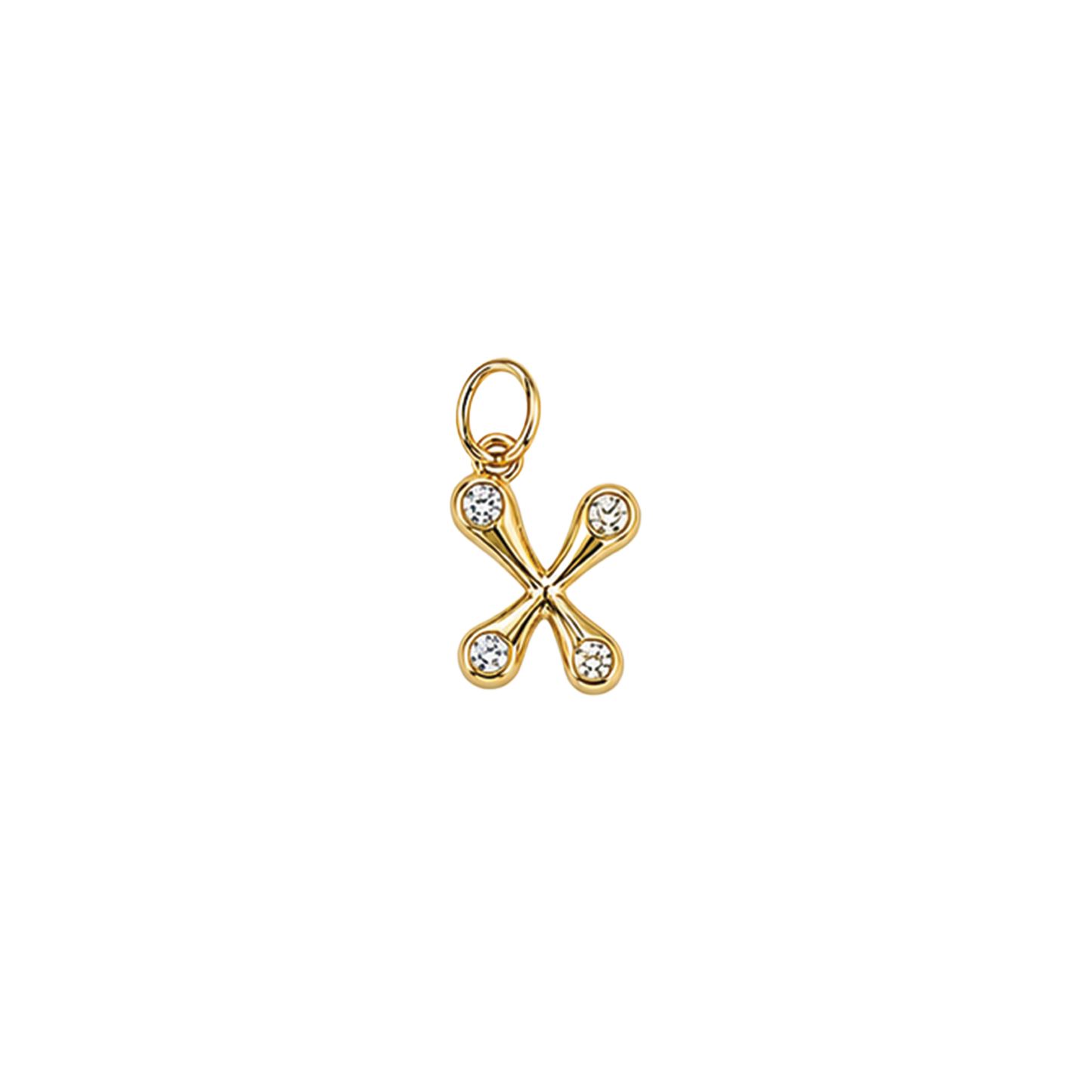 Gemstone Gold Initials