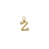 Gemstone Gold Initials