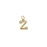 Gemstone Gold Initials
