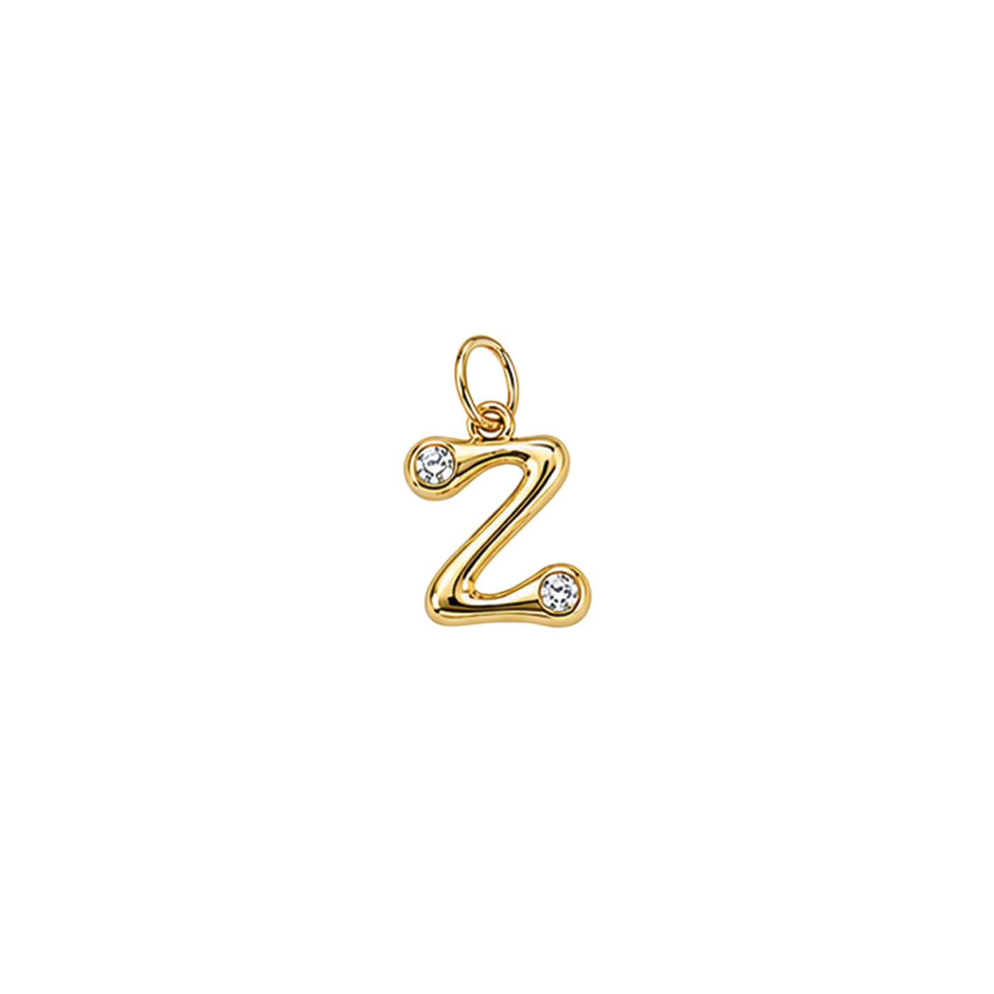 Gemstone Gold Initials