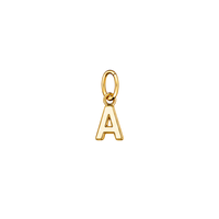 Simple Gold Initial