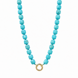 Turquoise Howlite Stone Chain (Charm Builder)