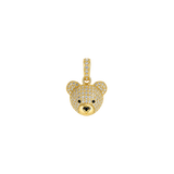 Pave Teddy Bear Face
