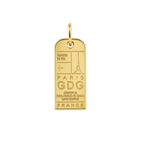 Paris Luggage Tag