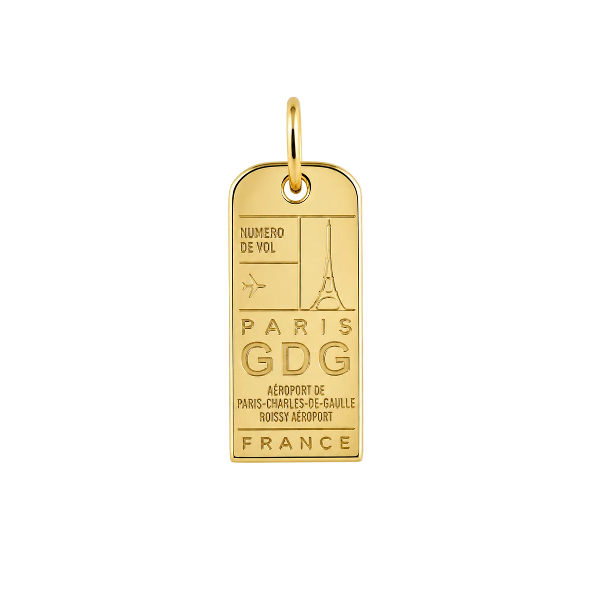Paris Luggage Tag