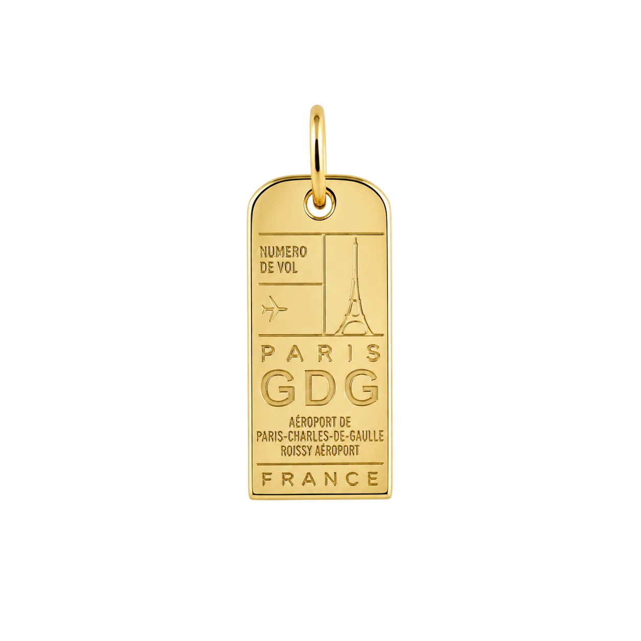 Paris Luggage Tag