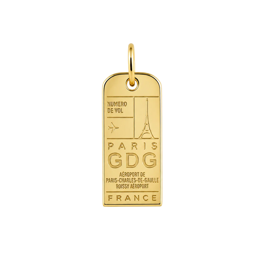 Paris Luggage Tag