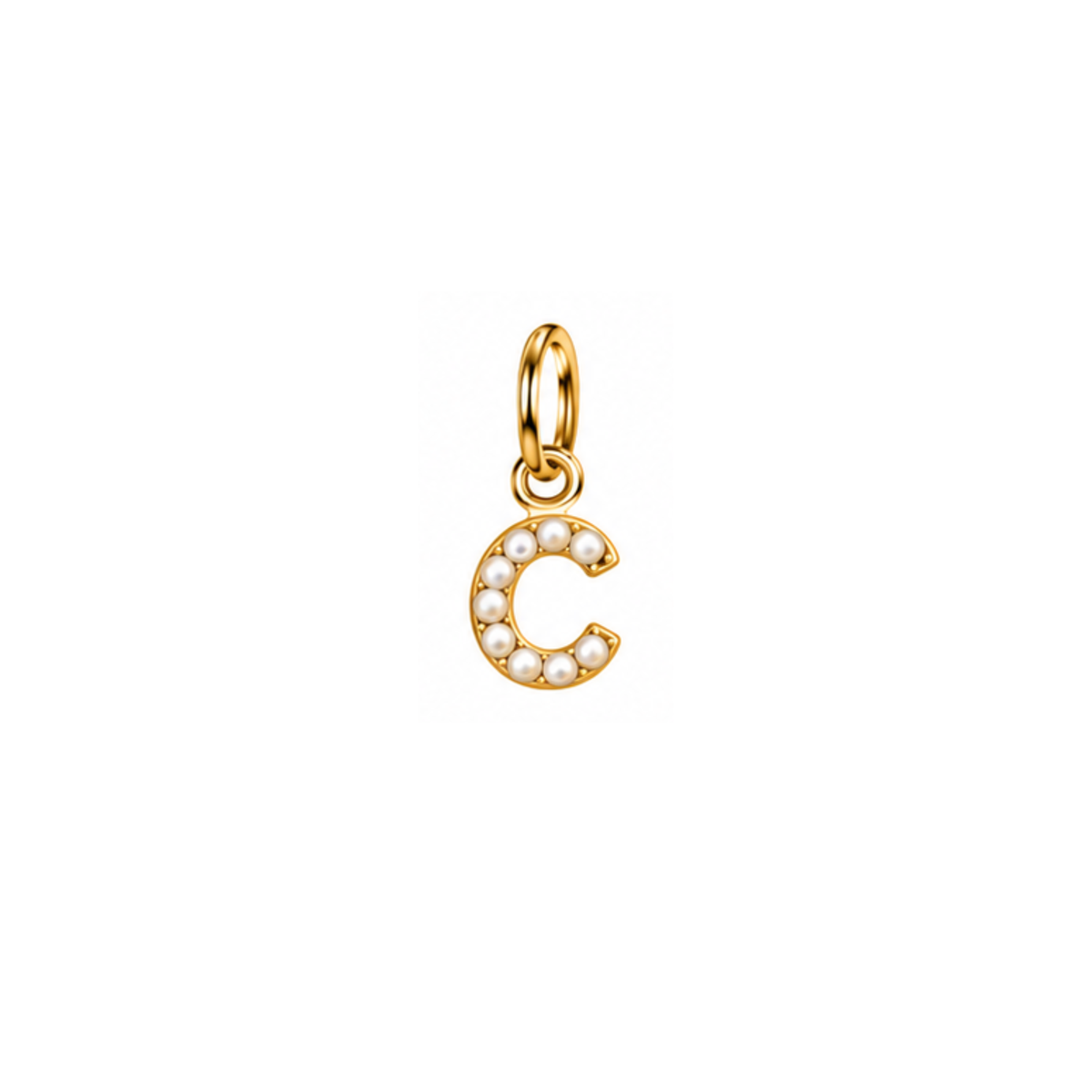 Mini Pearl Initial