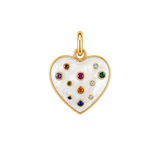 Rainbow Gems Heart