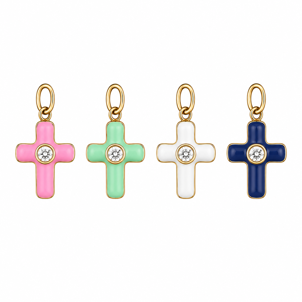 Gemstone Cross