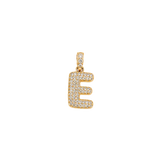 Pave Gold Initials