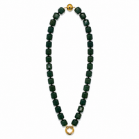 Agate Cubbed Stone Chain