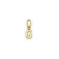 Simple Gold Initial
