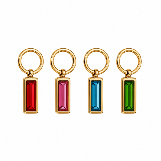 Mini Baguette Gemstone