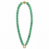 Agate Cubbed Stone Chain