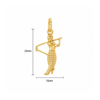 Golfer Charm