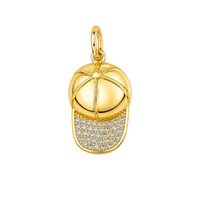 Baseball Hat Charm