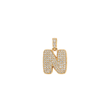 Pave Gold Initials