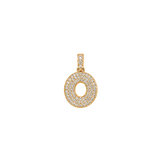Pave Gold Initials