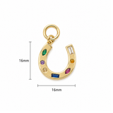 Multi Stone Horseshoe