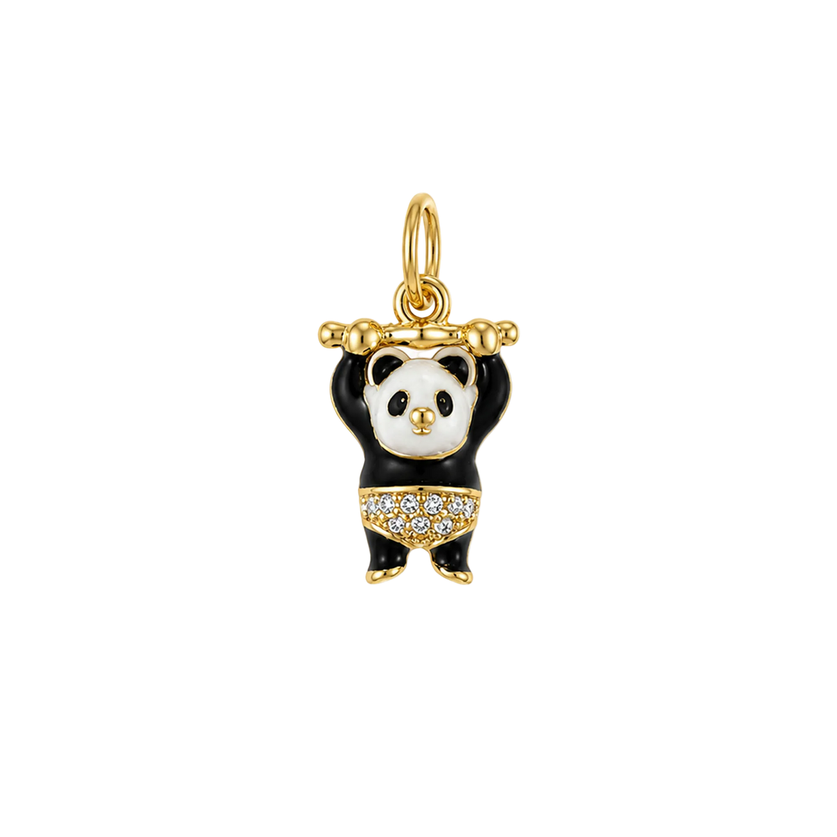 Mini Enamel Panda
