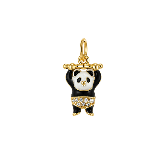 Mini Enamel Panda