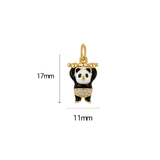Mini Enamel Panda