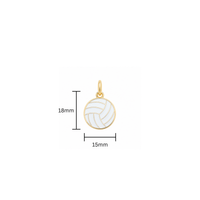 Enamel Volleyball