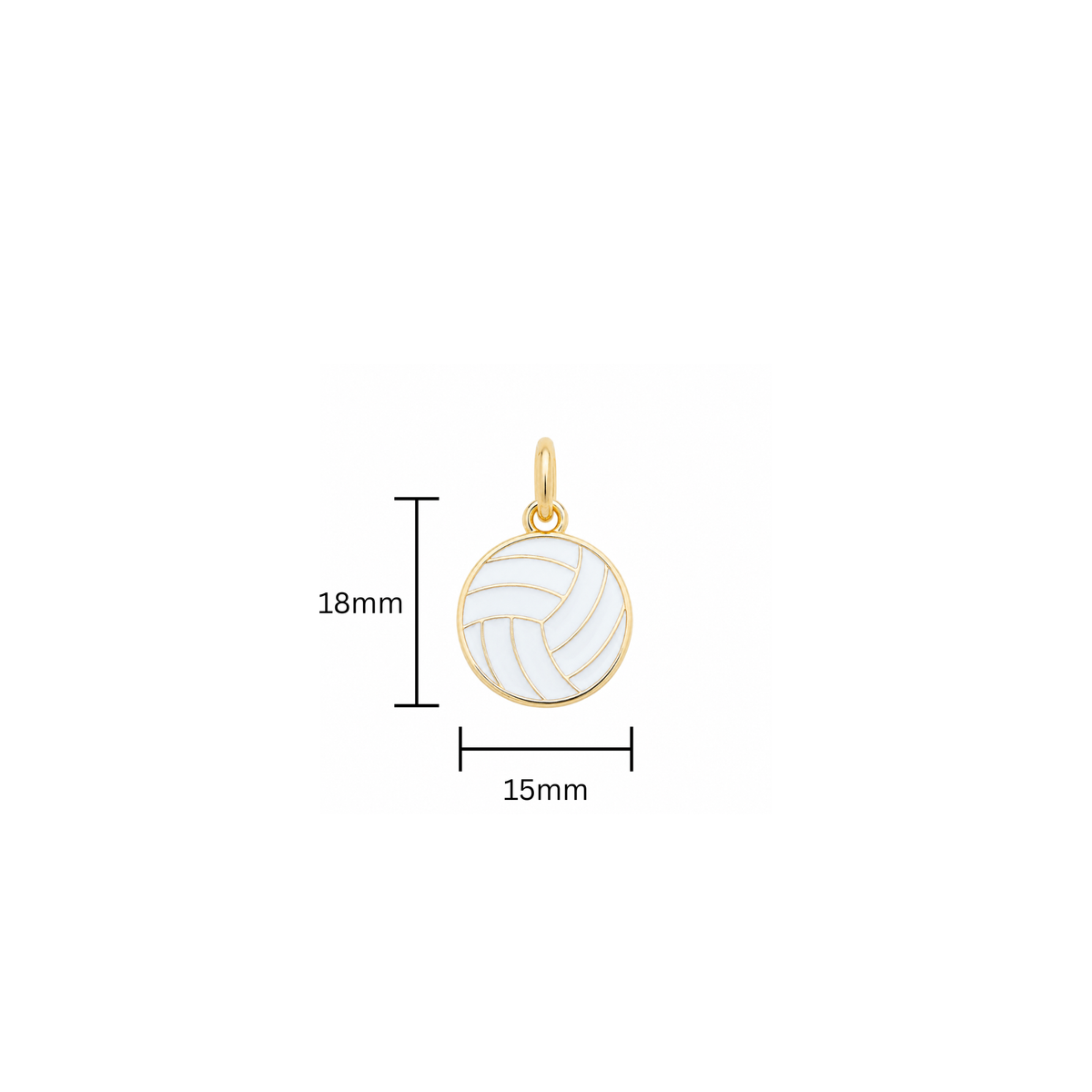 Enamel Volleyball