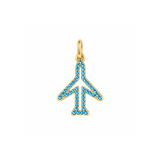 Blue Pave Airplane