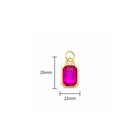 Large Emerald Cut Gemstone