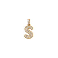 Pave Gold Initials