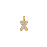 Pave Gold Initials